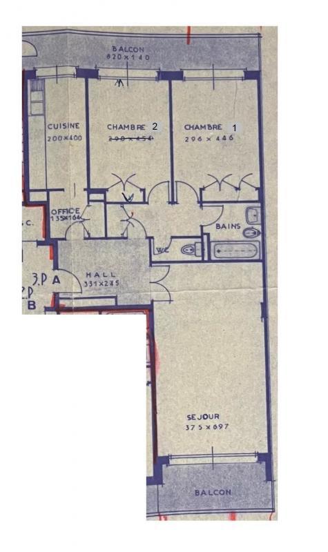 Appartement - 79 m² - 3 pièces