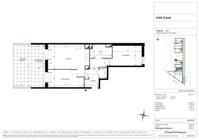 Appartement - 102 m² - 4 pièces