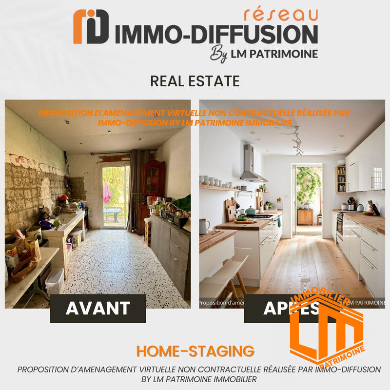 Maison ancienne - 79 m² - 3 pièces