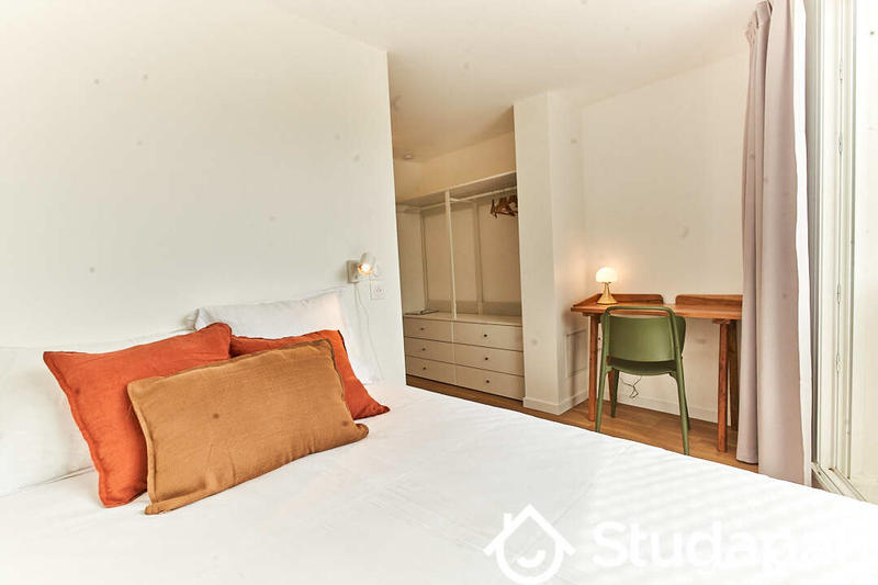 Chambre - 20 m² - 1 pièce