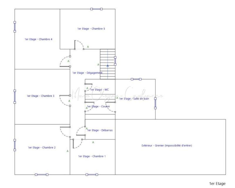 Maison - 222 m² - 8 pièces
