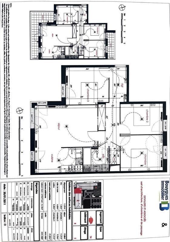 Appartement - 77 m² - 4 pièces