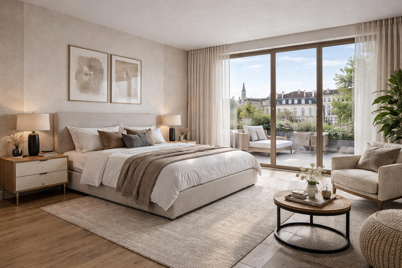 Appartement - 58 m² - 3 pièces