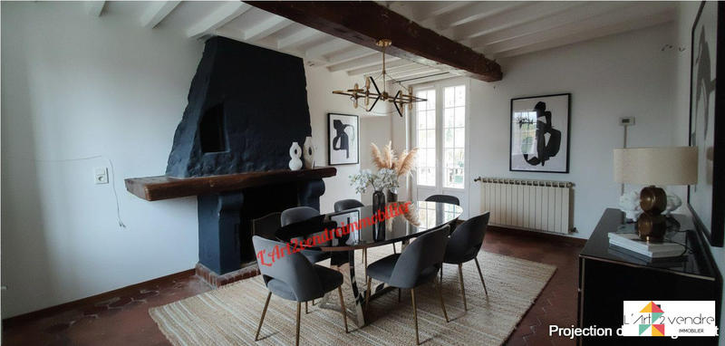 Maison ancienne - 165 m² - 6 pièces