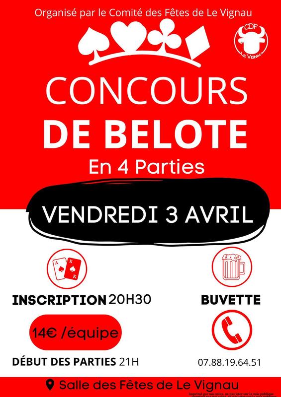 Concours de belote
