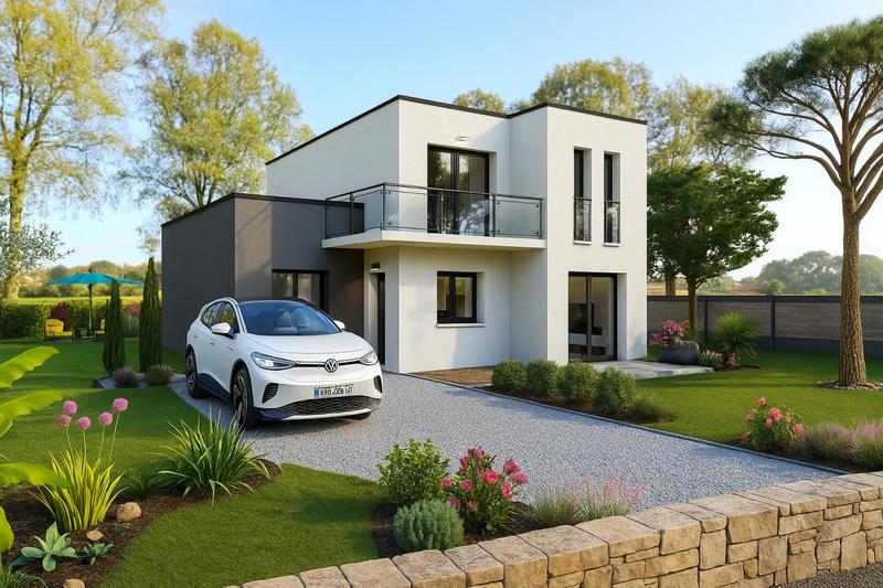 Maison - 102 m² - 5 pièces