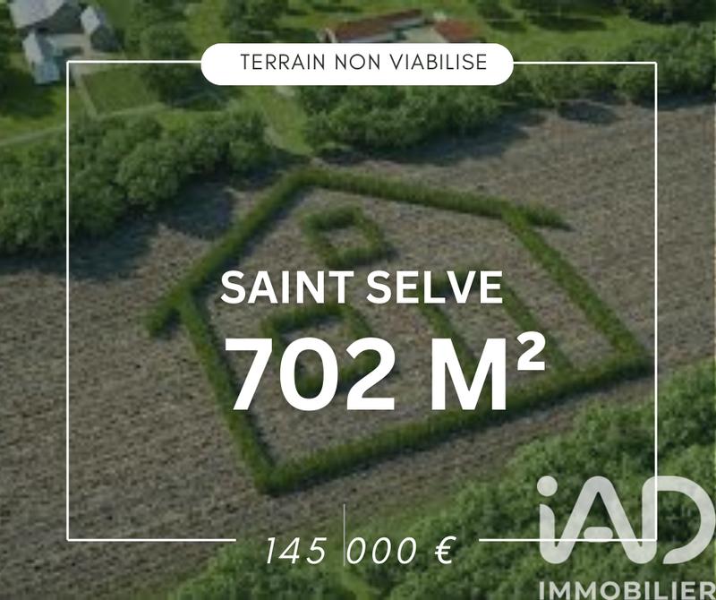 Terrain - 702 m²
