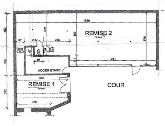Appartement - 102 m² - 2 pièces
