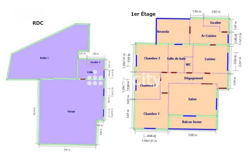 Pavillon - 116 m² - 4 pièces