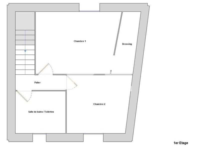 Villa - 70 m² - 3 pièces