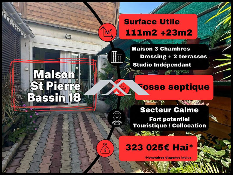 Maison traditionnelle - 92 m² - 7 pièces