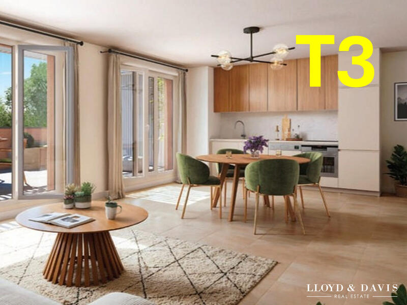 Appartement - 59 m² - 3 pièces