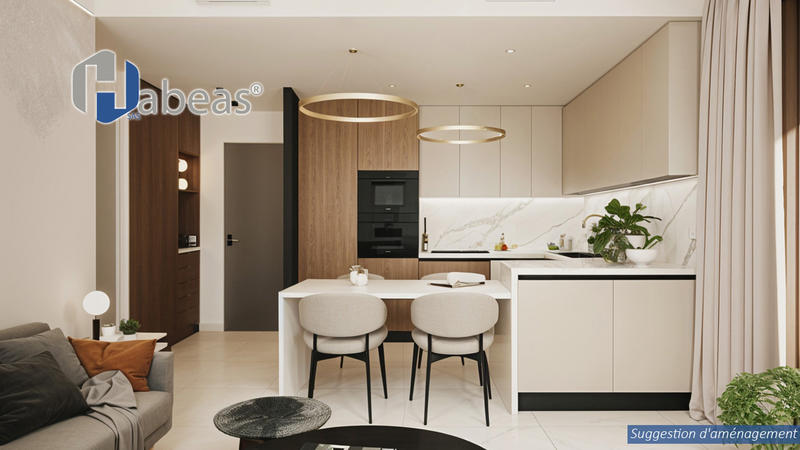 Appartement - 42 m² - 2 pièces