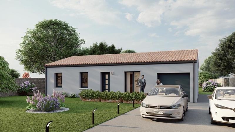 Maison - 90 m² - 6 pièces