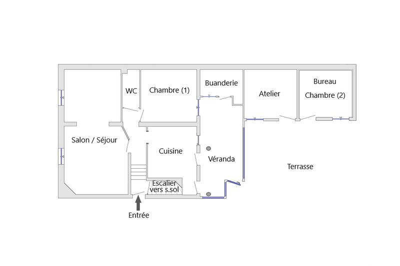 Maison - 112 m² - 5 pièces