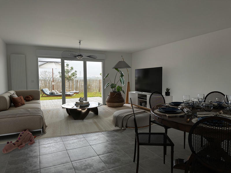 Appartement - 101 m² - 4 pièces