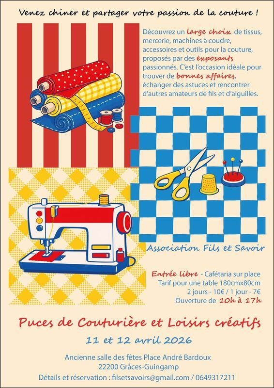 Puces des couturières et loisirs créatifs