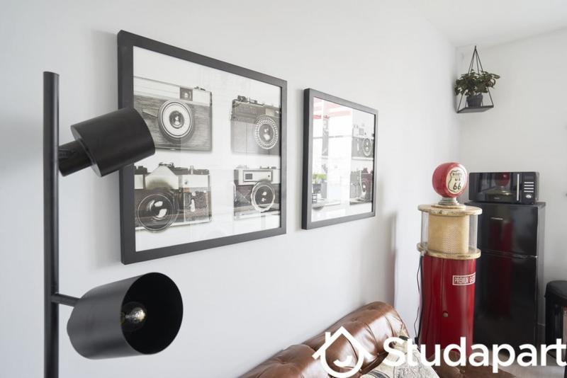 Chambre - 9 m² - 1 pièce