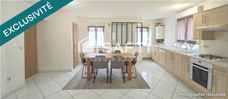 Appartement - 110 m² - 4 pièces