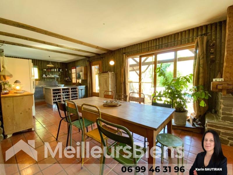 Maison de bois - 120 m² - 4 pièces