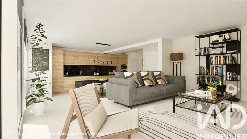 Maison de ville - 88 m² - 3 pièces