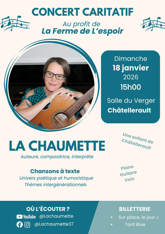 Concert caritatif pour la Ferme de l'Espoir