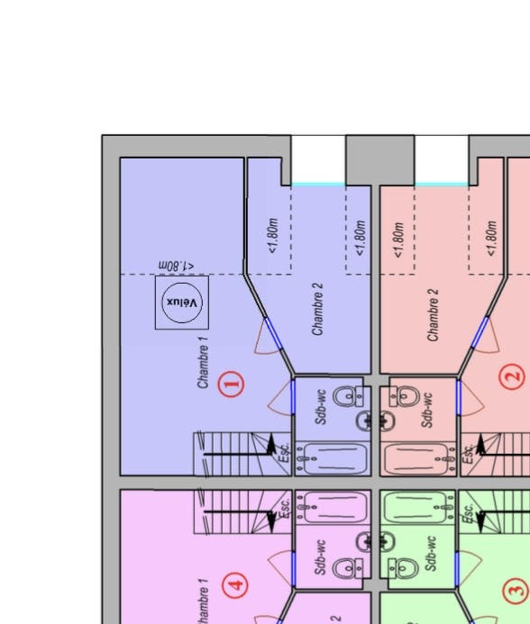 Maison - 49 m² - 3 pièces