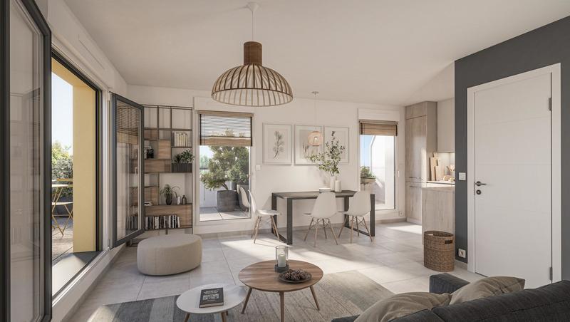 Appartement - 60 m² - 3 pièces