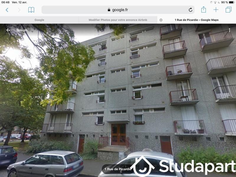 Chambre - 12 m² - 1 pièce