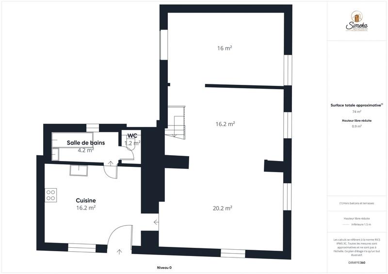 Maison ancienne - 116 m² - 6 pièces
