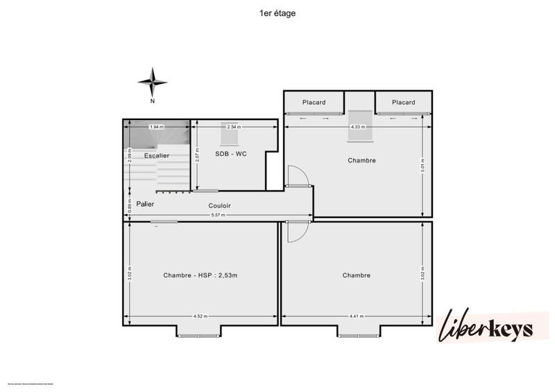 Maison - 125 m² - 5 pièces