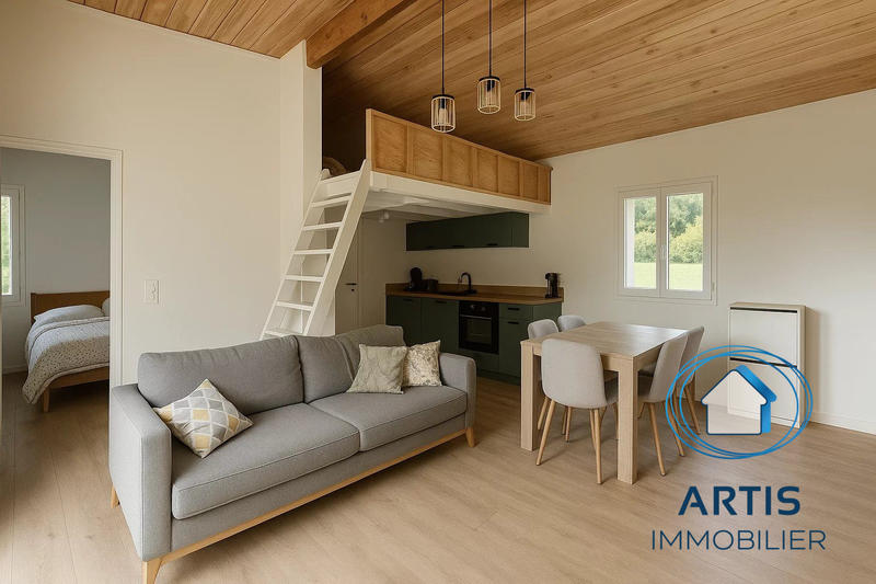 Maison - 45 m² - 2 pièces