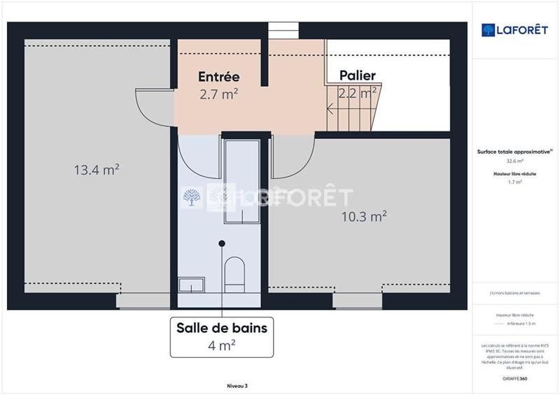 Maison de ville - 95 m² - 4 pièces