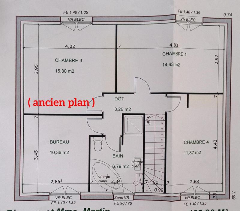 Maison - 110 m² - 6 pièces