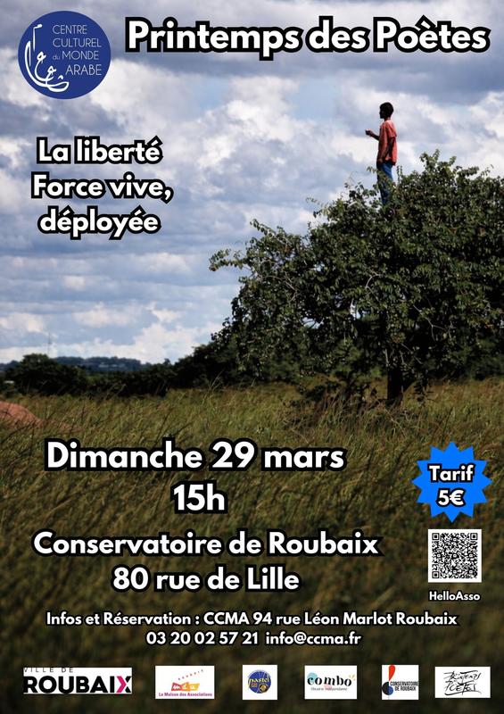 Printemps des Poètes Ccma 2026