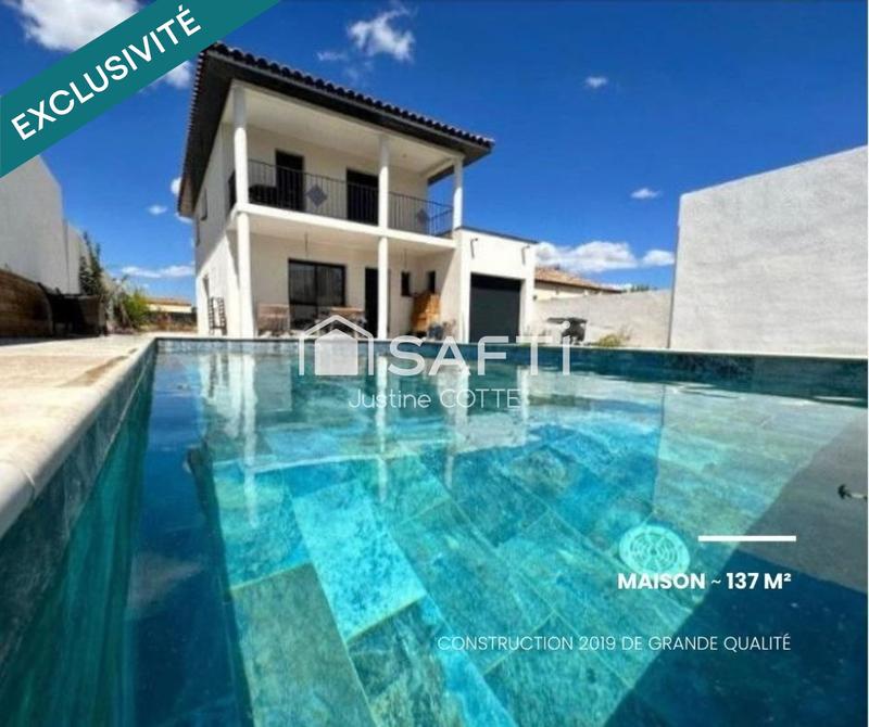 Maison - 137 m² - 4 pièces