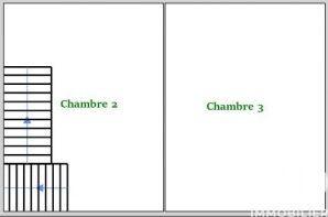 Maison - 64 m² - 4 pièces