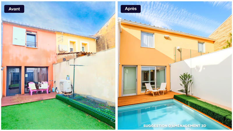 Maison - 56 m² - 3 pièces