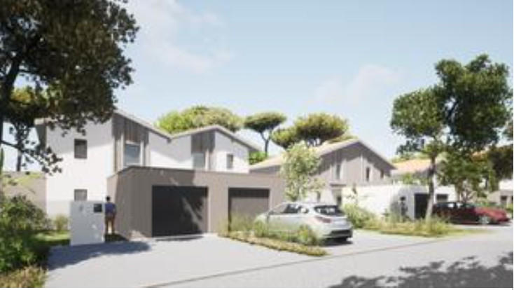 Maison de ville - 71 m² - 3 pièces