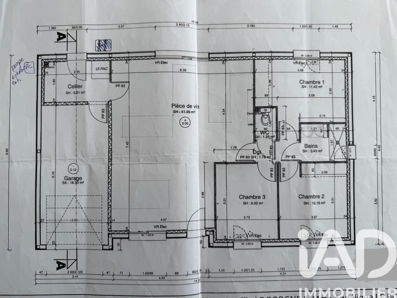 Maison - 78 m² - 5 pièces