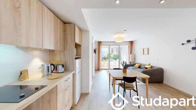 Chambre - 14 m² - 1 pièce