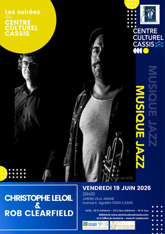 Les Soirées du Centre Culturel - Musique Jazz : Christophe Leloil &amp; Rob Clearfield