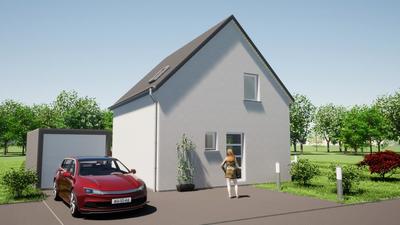 Maison - 85 m² - 5 pièces