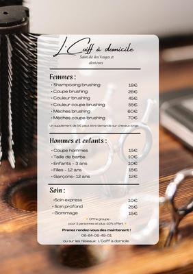 L’Coiff à domicile