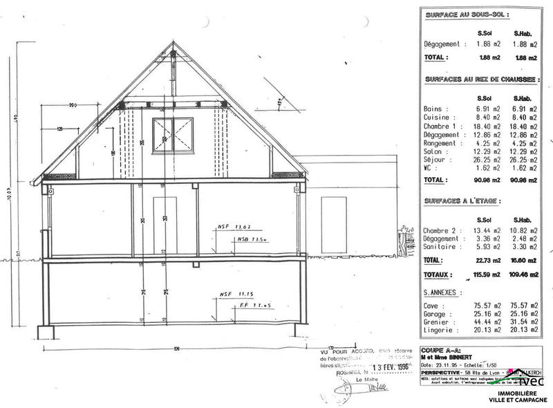 Maison traditionnelle - 142 m² - 5 pièces
