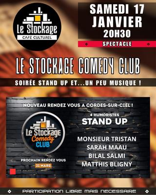 Le Stockage Comedy Club, soirée Stand Up !