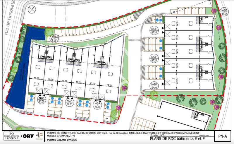 Entrepôt - 1 270 m²