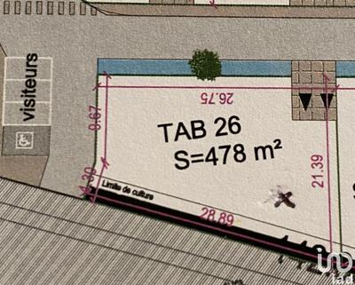 Terrain - 478 m²