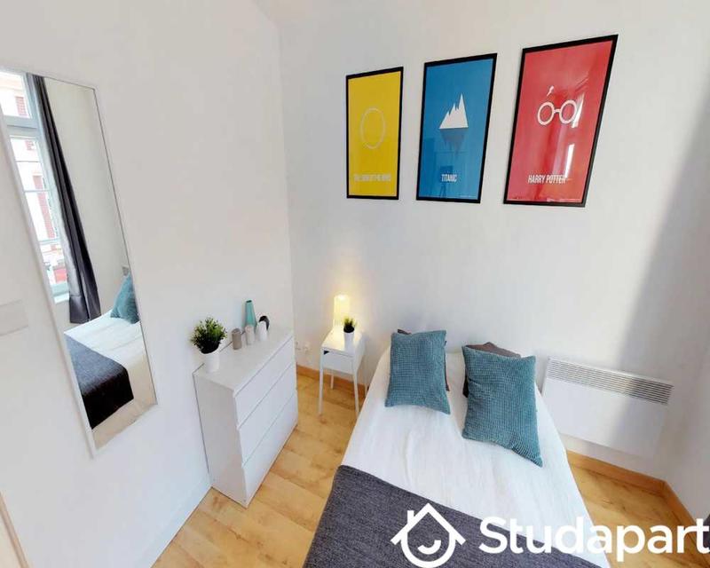 Chambre - 35 m² - 1 pièce