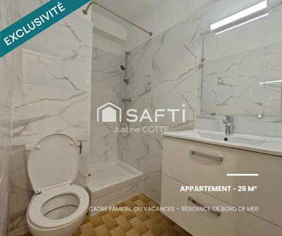 Appartement - 26 m² - 2 pièces